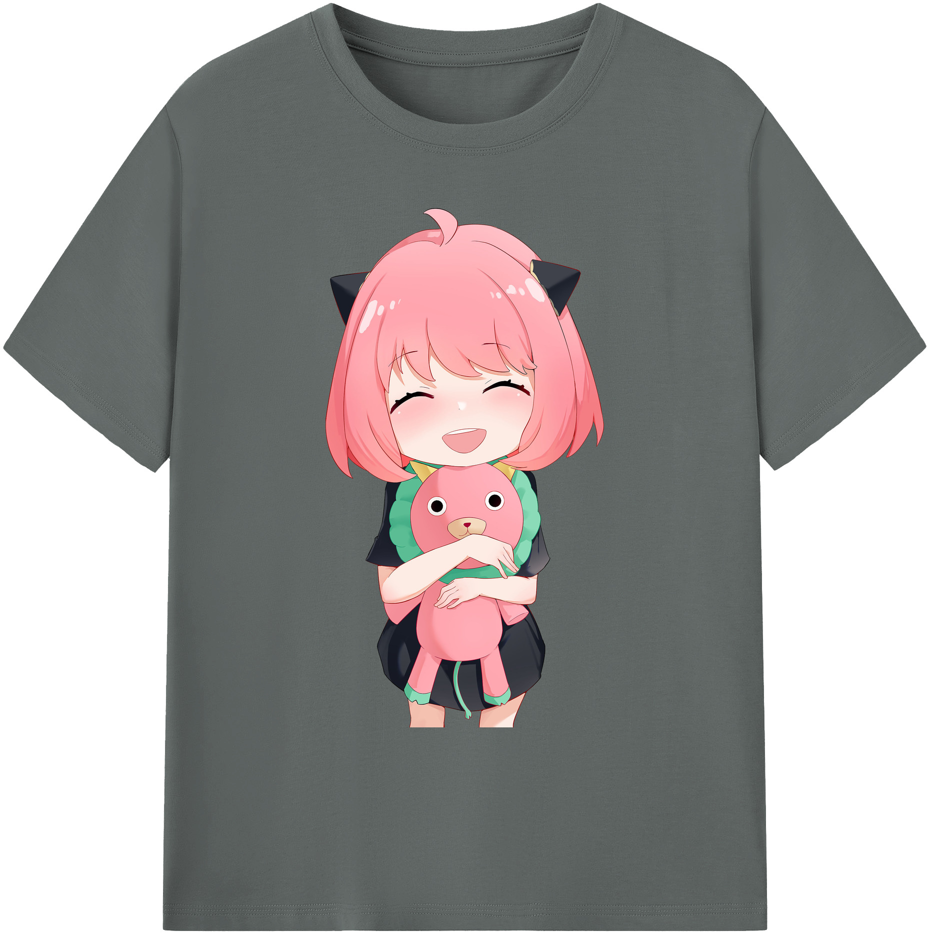 （画像用） SPY×FAMILY间谍家家酒 綿100％ メンズ半袖Tシャツ｜肌触りやわらか＆通気性